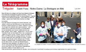 le Télégramme journée du 26 mai